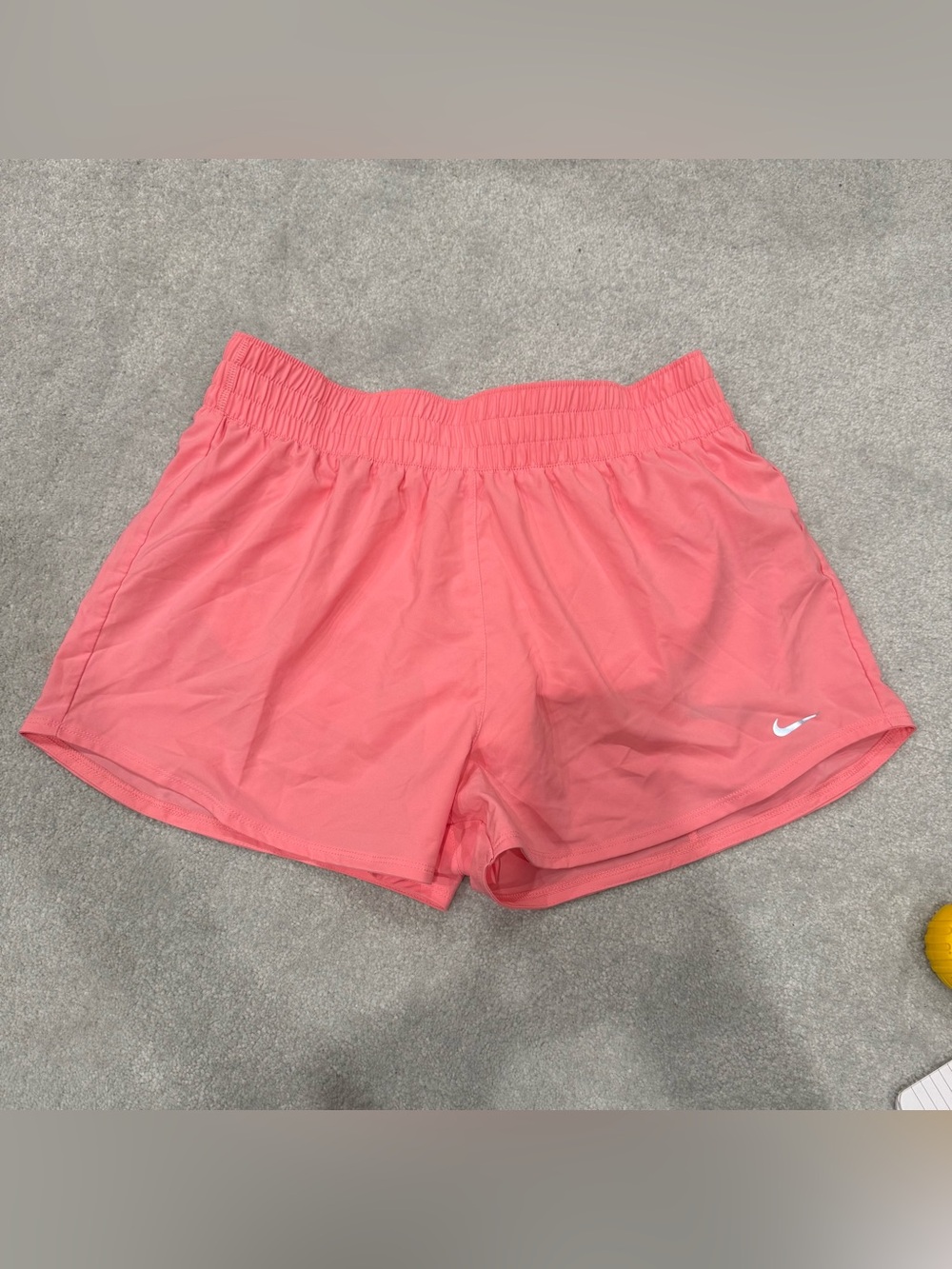 Nike Women's Coral Pink Athletic Shorts